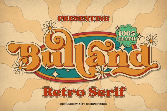 Bulland Typeface: A Bold Retro Style for Modern Design