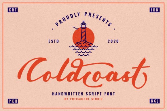 Exploring Coldcoast: A Handwritten Script for Authentic Design