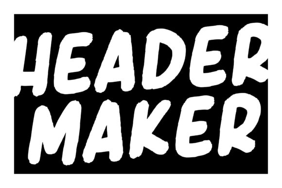 Header Maker: The Bold Display Font for Any Project