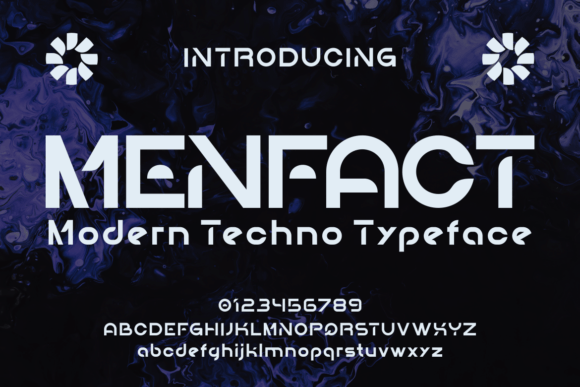 Menfact: A Modern Typeface for Tech-Forward Branding