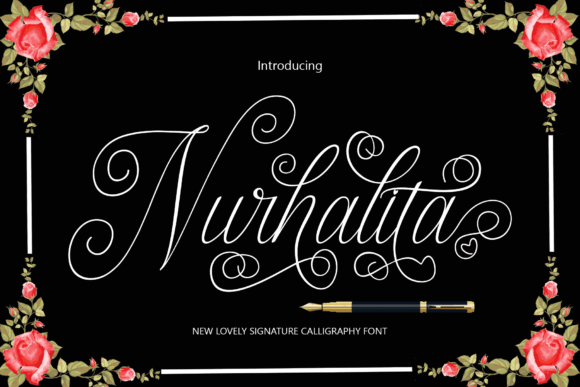 Nurhalita: The Handmade Script Font for Authentic Design