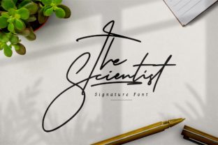 The Scientist: A Handwritten Font for Modern Elegance