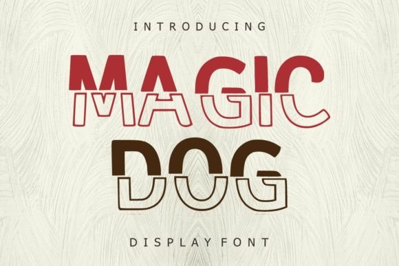 Unleashing Magic Dog: A Display Font with Personality